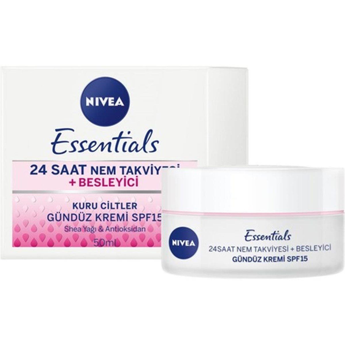 Nivea Günlük Nemlendirici Yüz Kremi Kuru/Hassas Cilt 50 Ml