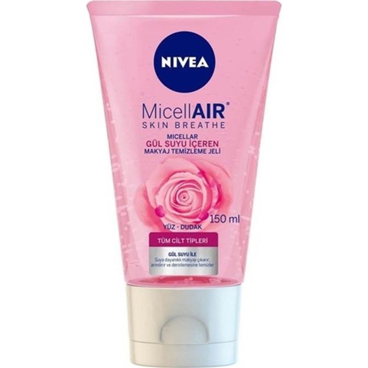 Nivea Micellair Gülsuyu İçeren Makyaj Temizleme Jeli 150 Ml