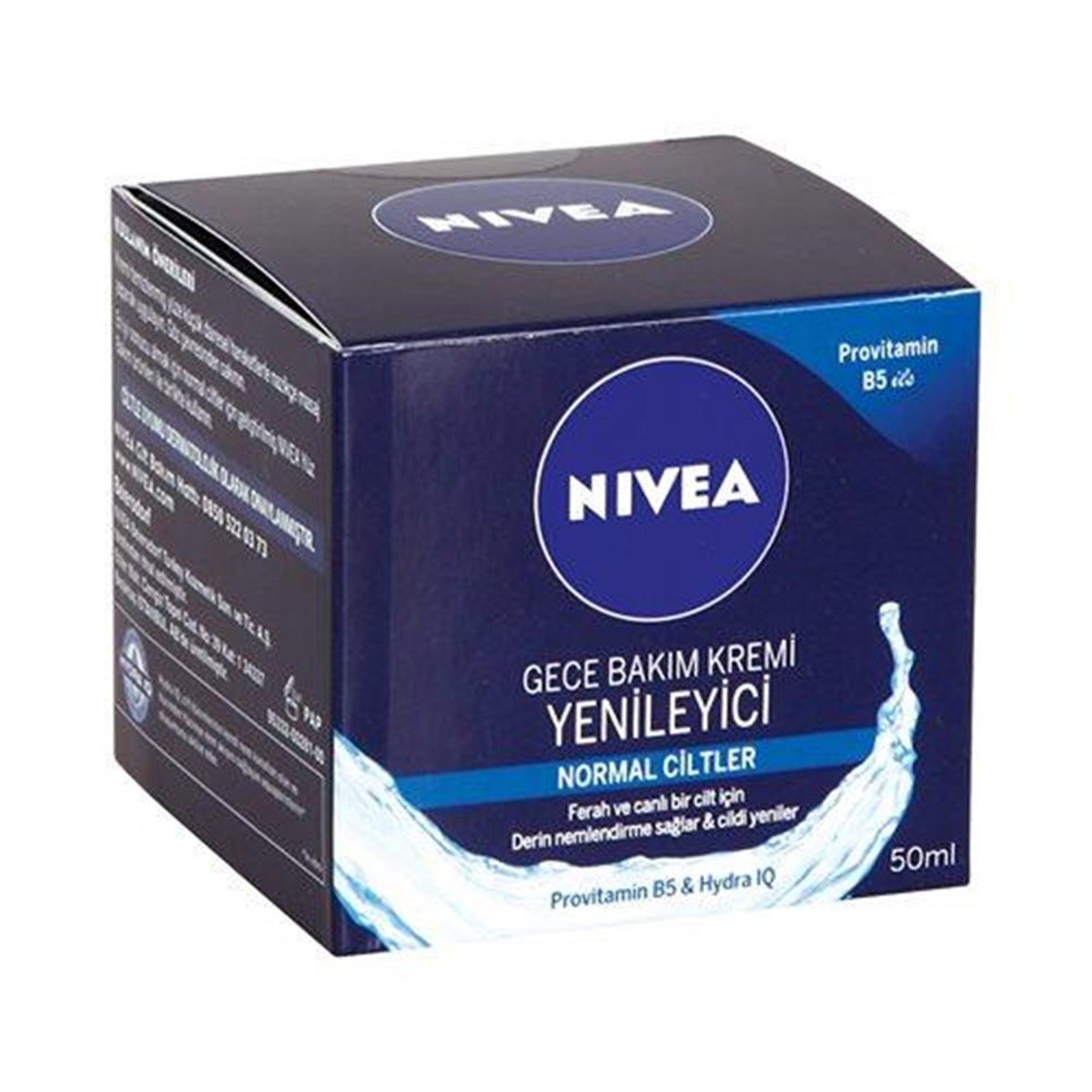 Nivea Nemlendirici Gece Yüz Kremi Normal/Karma Cilt 50 Ml
