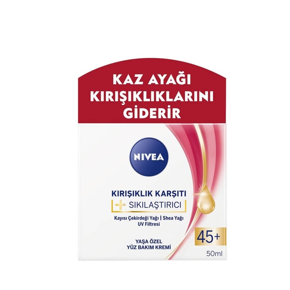 Nivea Nfc Kırışıklık Karşıtı + Sıkılaştırıcı 45 + 50 Ml
