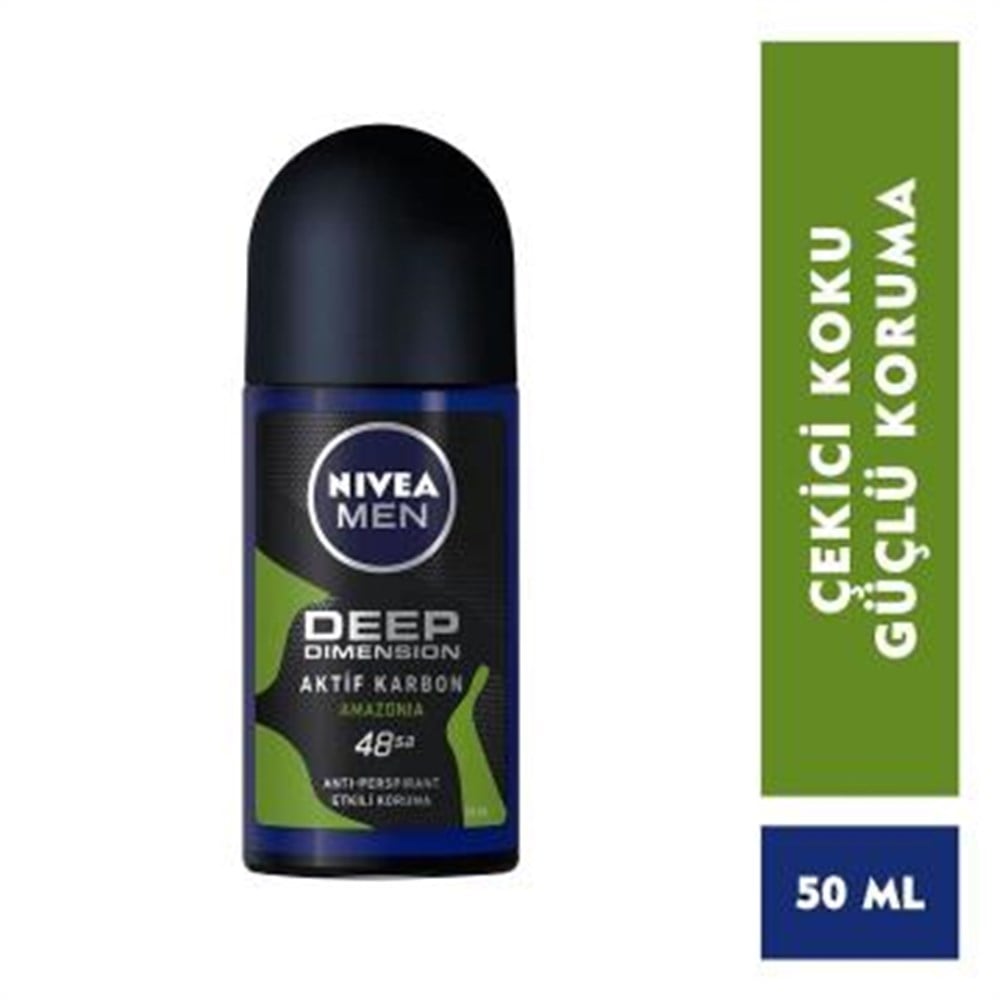 Nivea Roll-On 50 Ml Erkek Deep Amazonia 