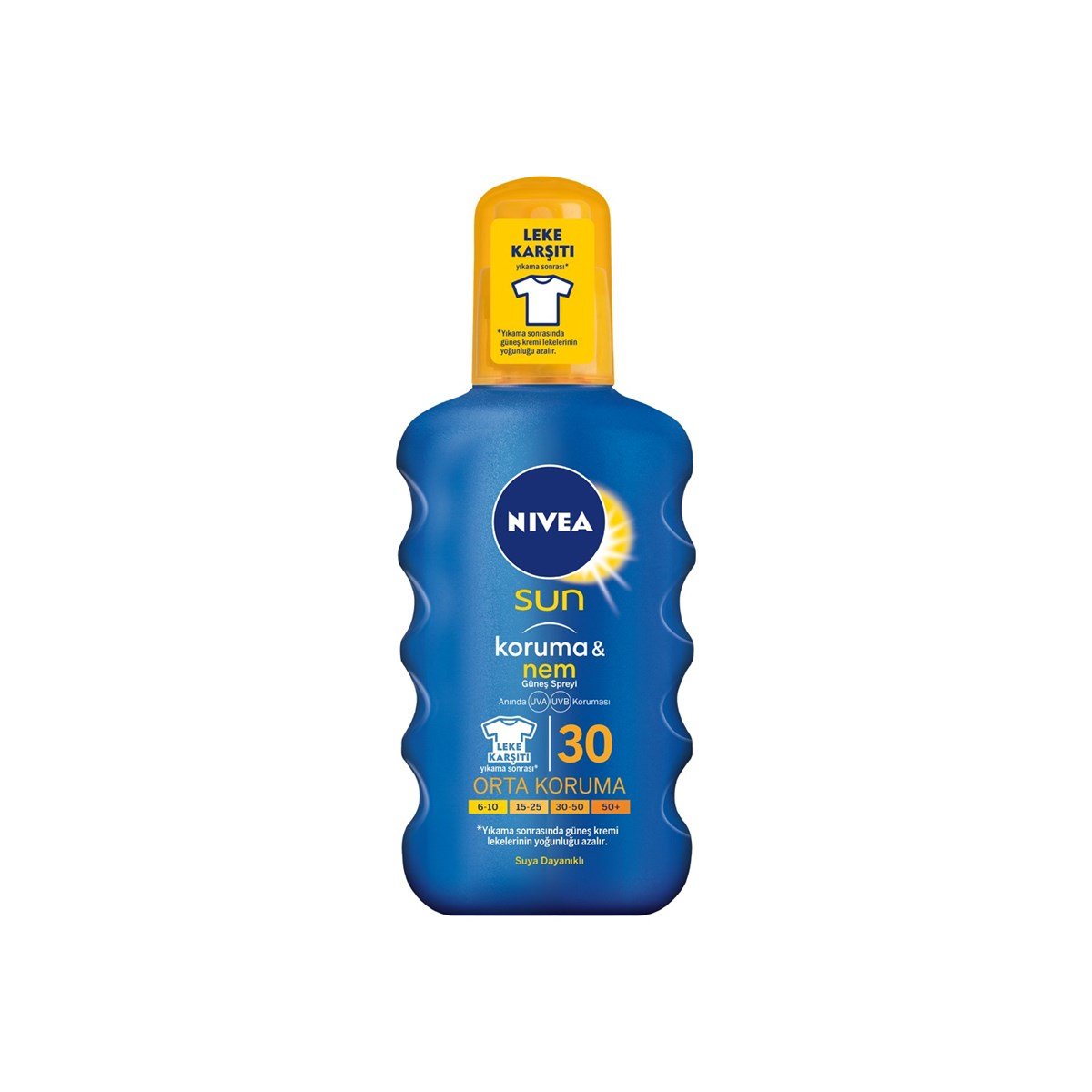 Nivea Sun Koruma & Nem Nemlendirici Güneş Spreyi Gkf 30 200 Ml