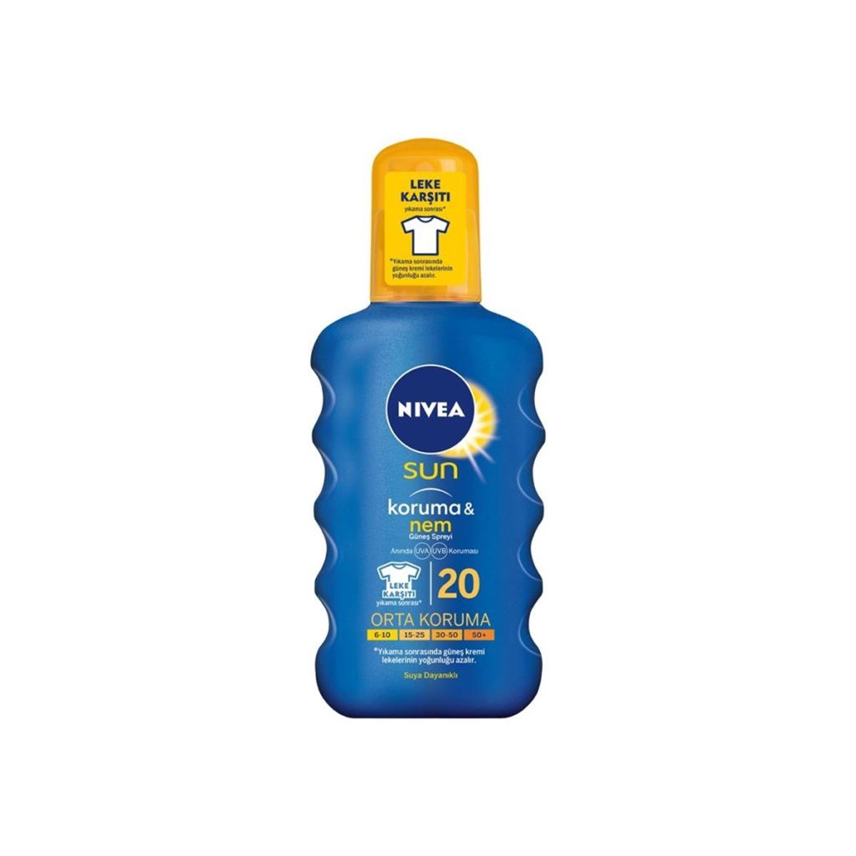 Nivea Sun Koruma & Nem Nemlendirici Güneş Spreyi Gkf 20 200 Ml