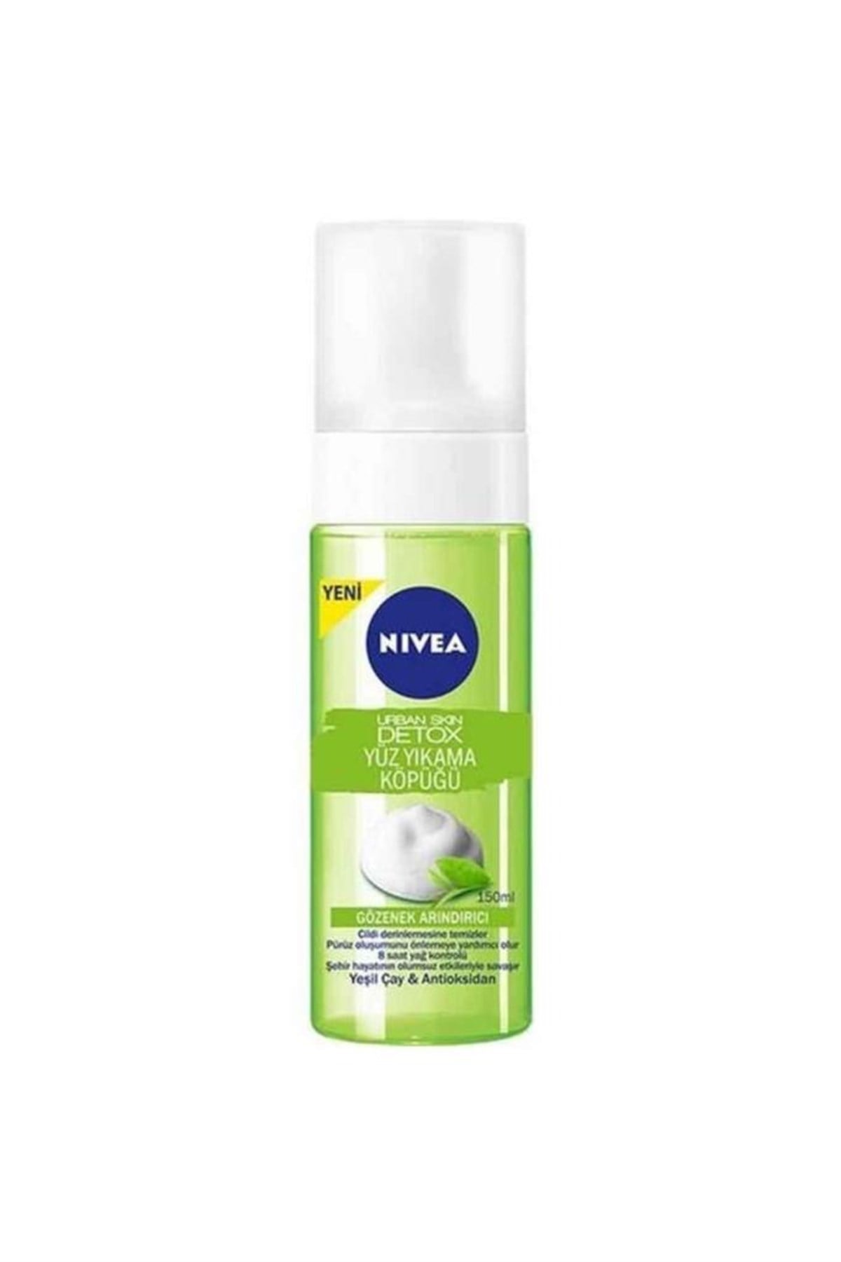 Nivea Urban Skın Detox Yüz Yıkama Köpüğü 150 ML