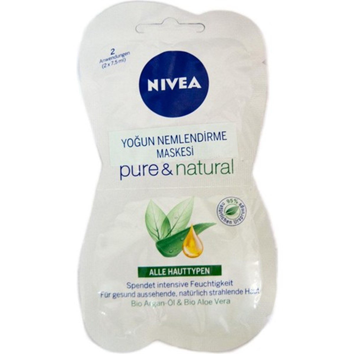 Nivea Visage Pure & Natural Yoğun Nemlendirme Maske