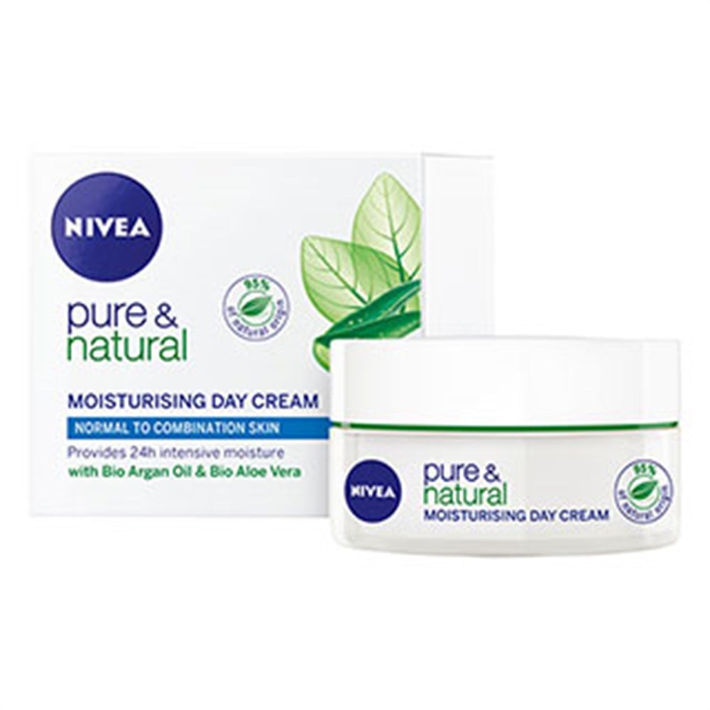 Nivea Visage Pure & Natural 50Ml Gündüz  Kremi