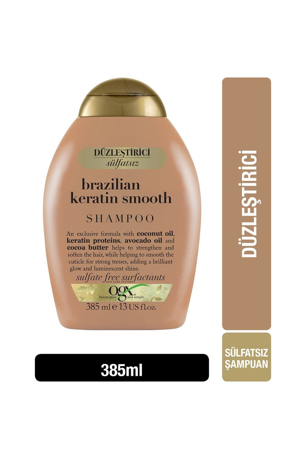 OGX Düzleştirici Brazilian Keratin Smooth Şampuan 385 Ml