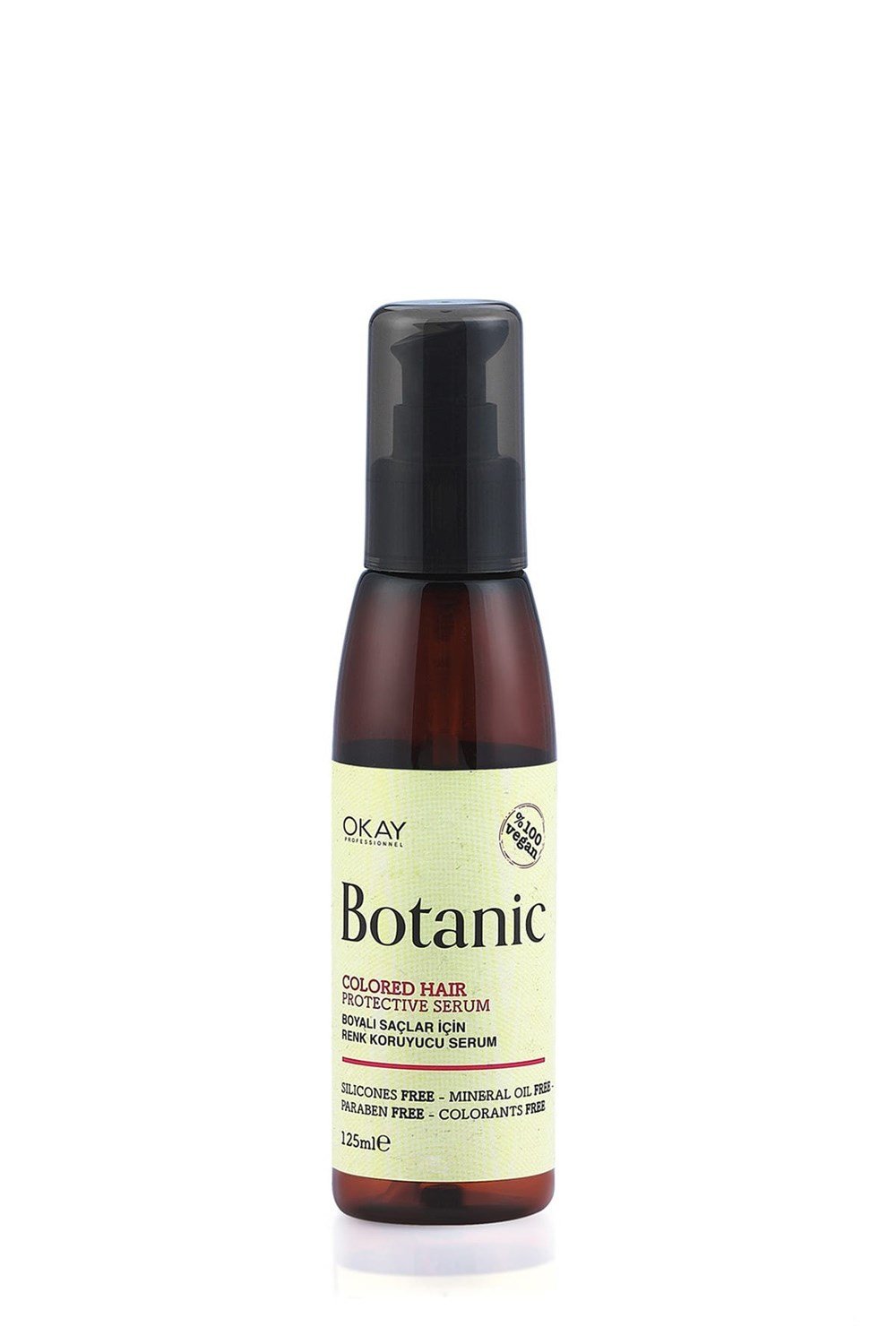 Okay Botanic  Boyalı  Saç  Serum 125 Ml