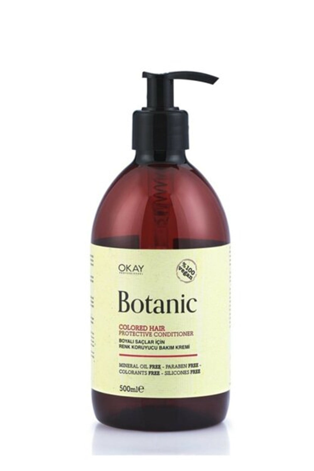 Okay Botanic  Boyalı  Saç Yoğun Bakım Kremi 500 Ml