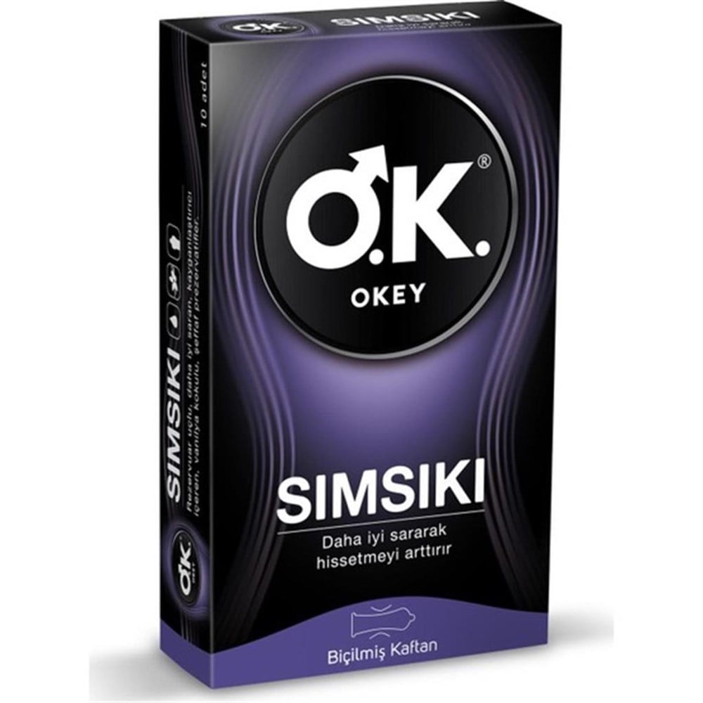 Okey Sımsıkı Prezervatif 10'lu