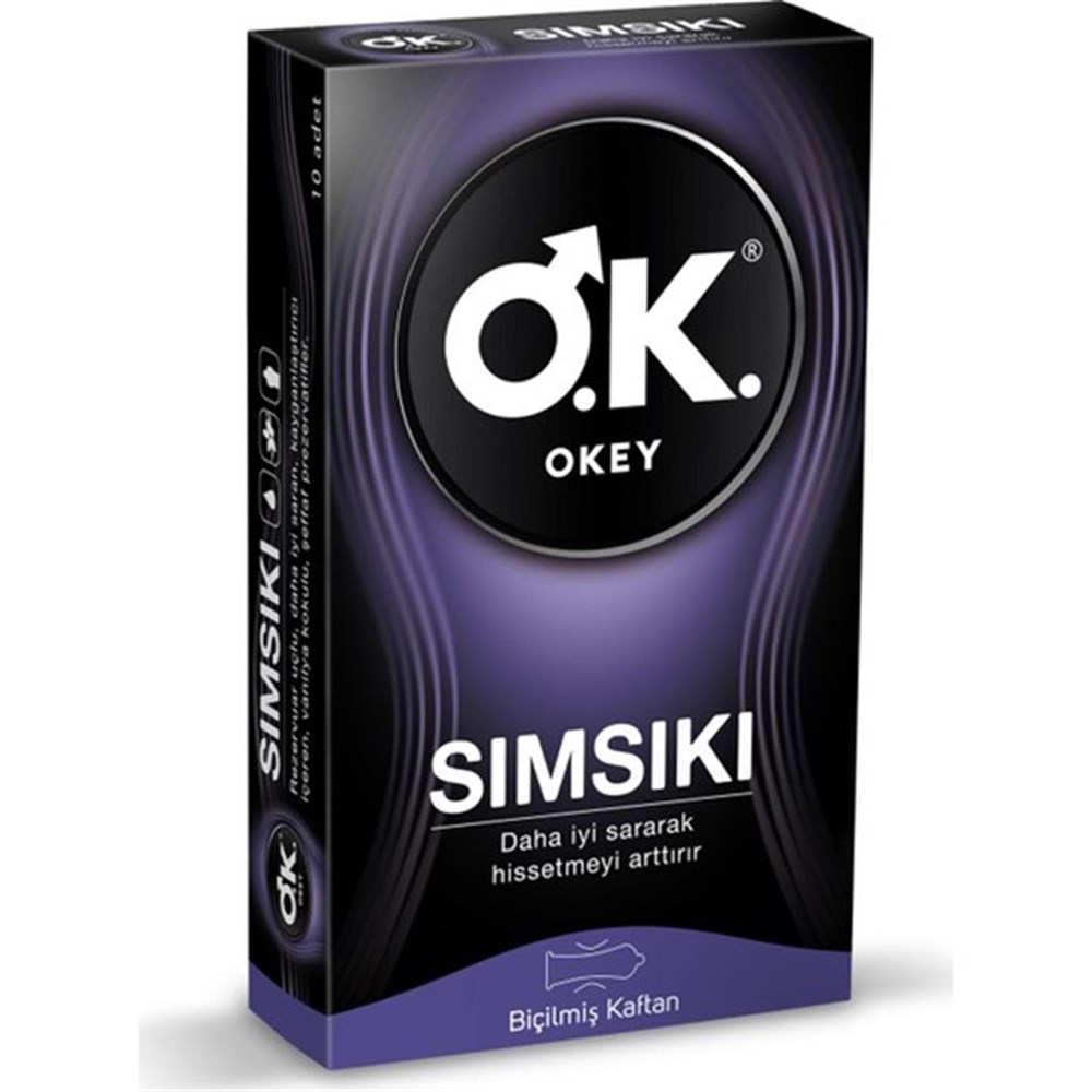 Okey Sımsıkı Prezervatif 10'lu