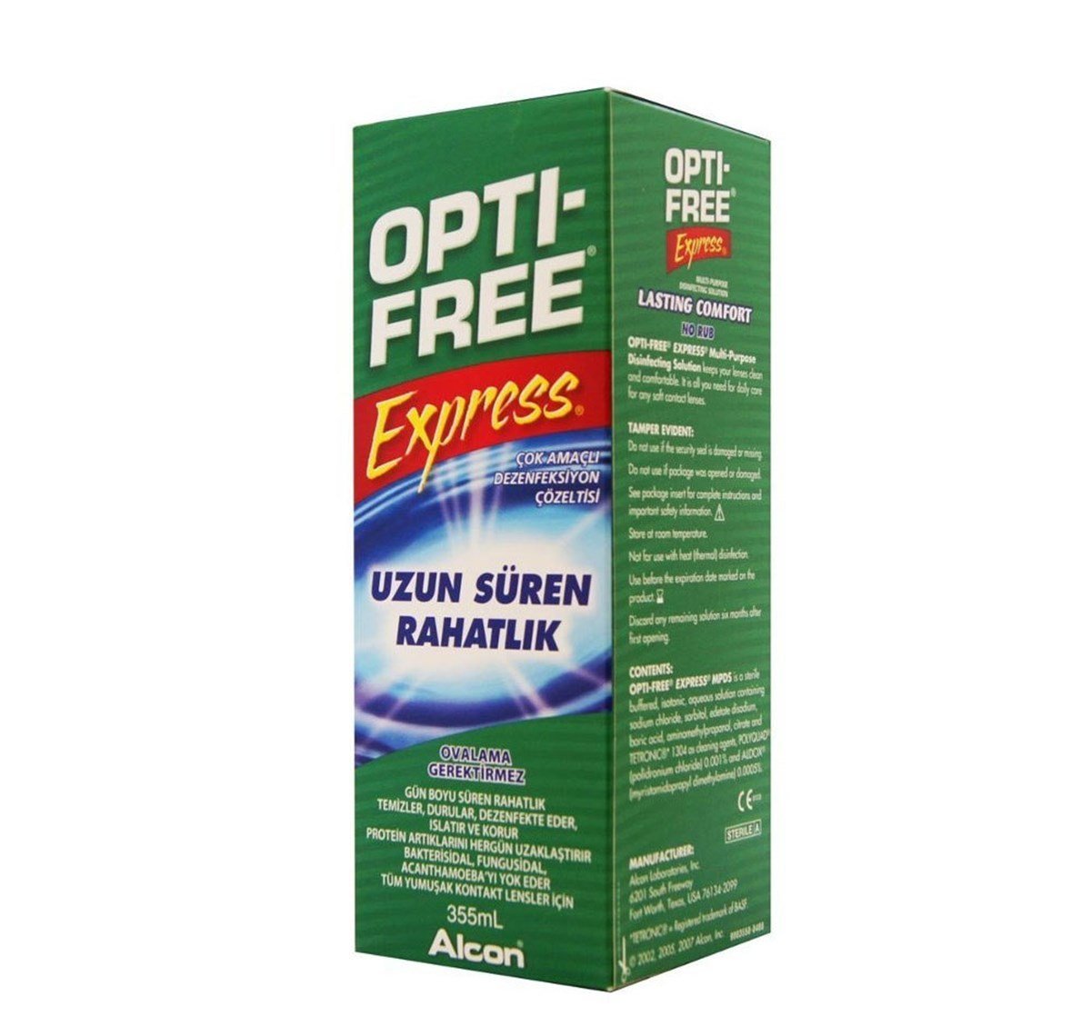 Opti Free Express Lens Solüsyonu 355 Ml