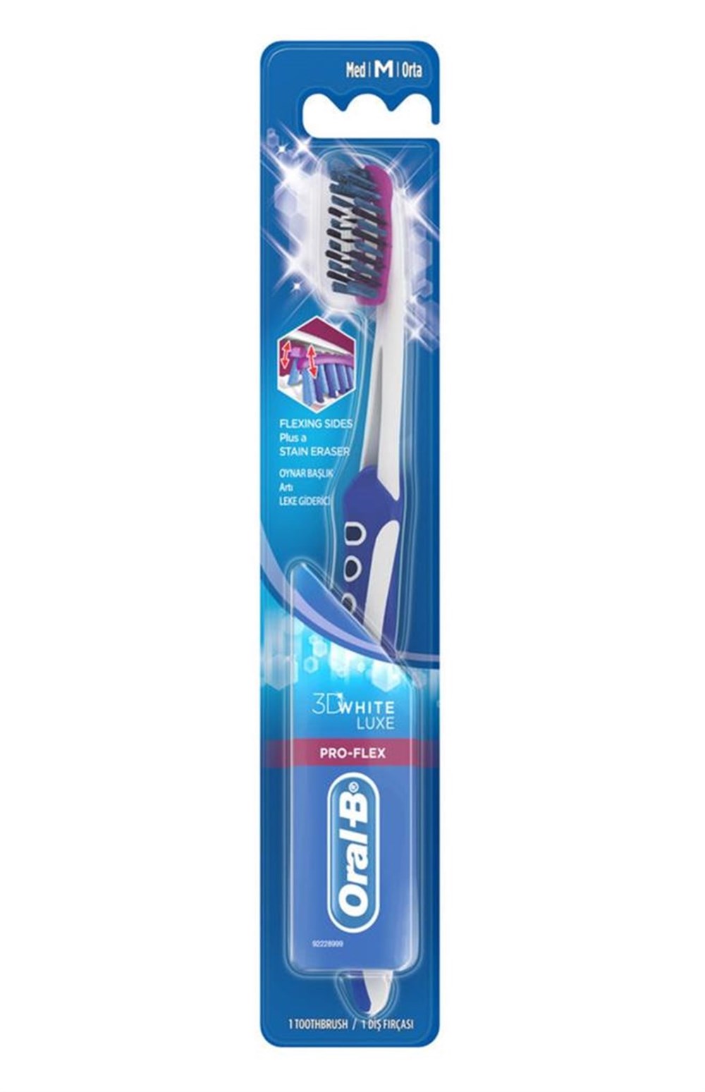 Oral B 3D White Luxe Pro Flex Medium Diş Fırçası