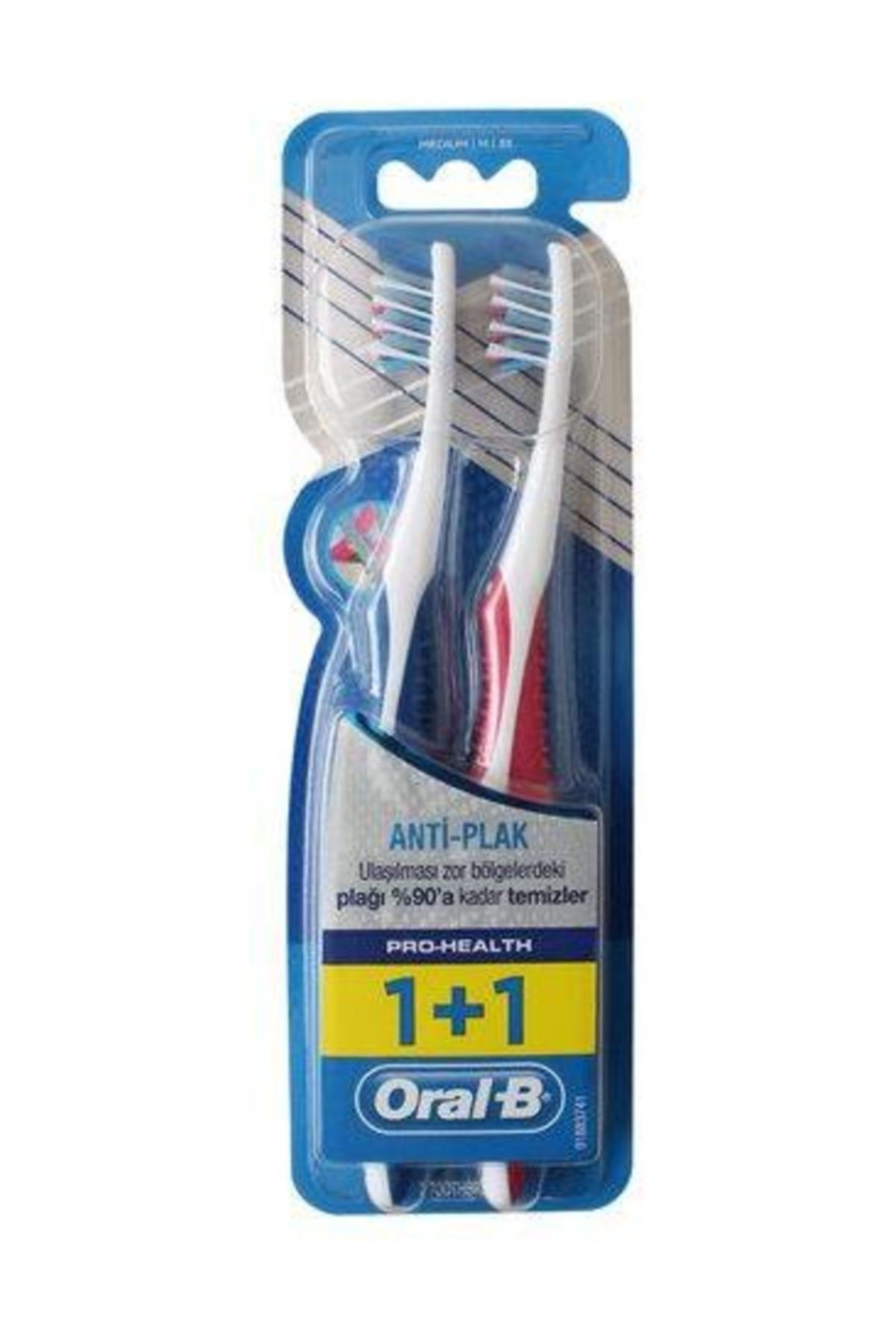 ORAL-B DIS FIRCASI PRO-HEALTH  ANTI-PLAK 1+1 MEDIUM