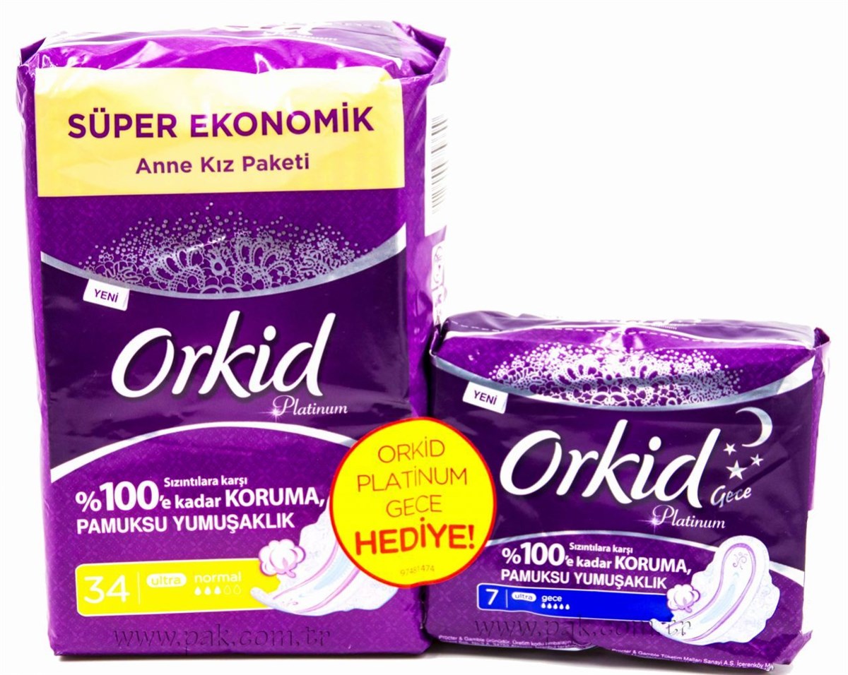 Orkid Comfort 4'lü Platinum Normal + Platinum Tekli Gece