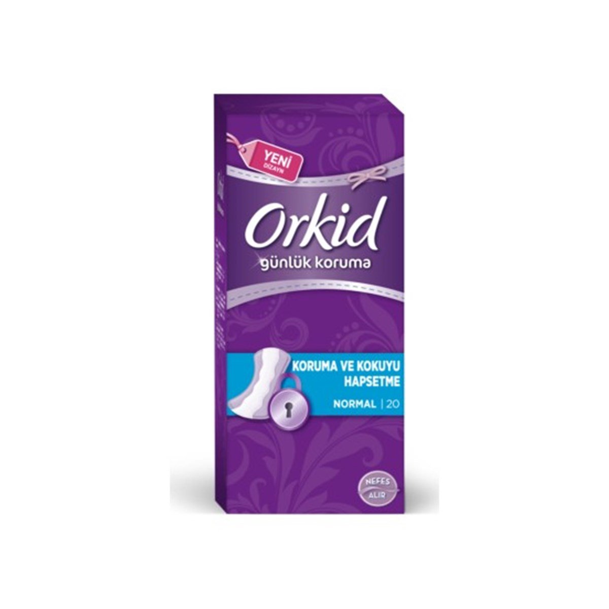 Orkid Günlük Ped Normal Tekli Paket (20 adet)
