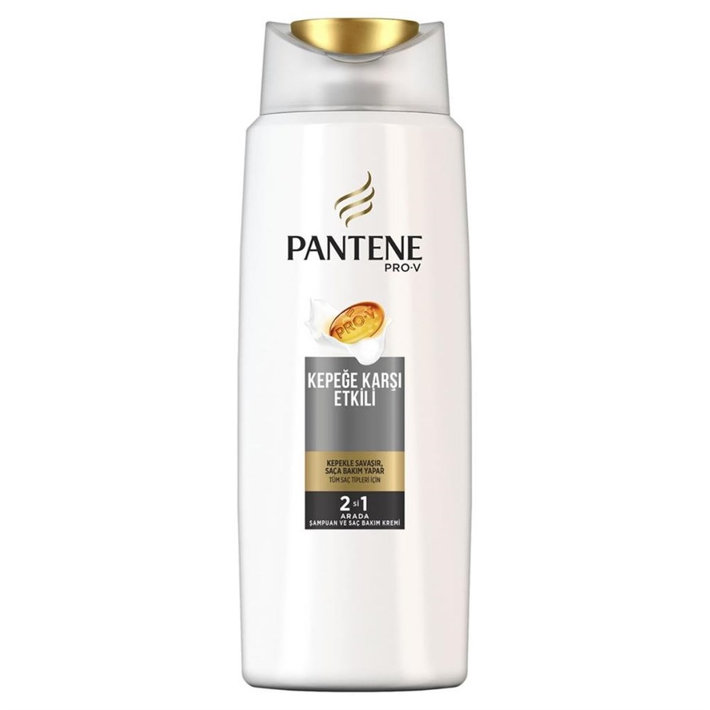 Pantene Pro-V Kepeğe Karşı Etkili 2 si 1 Arada 500 Ml