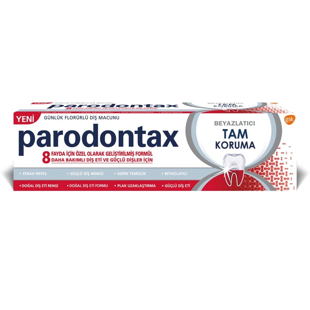 Parodontax Diş Macunu 75 Ml Tam Koruma Beyazlatıcı 