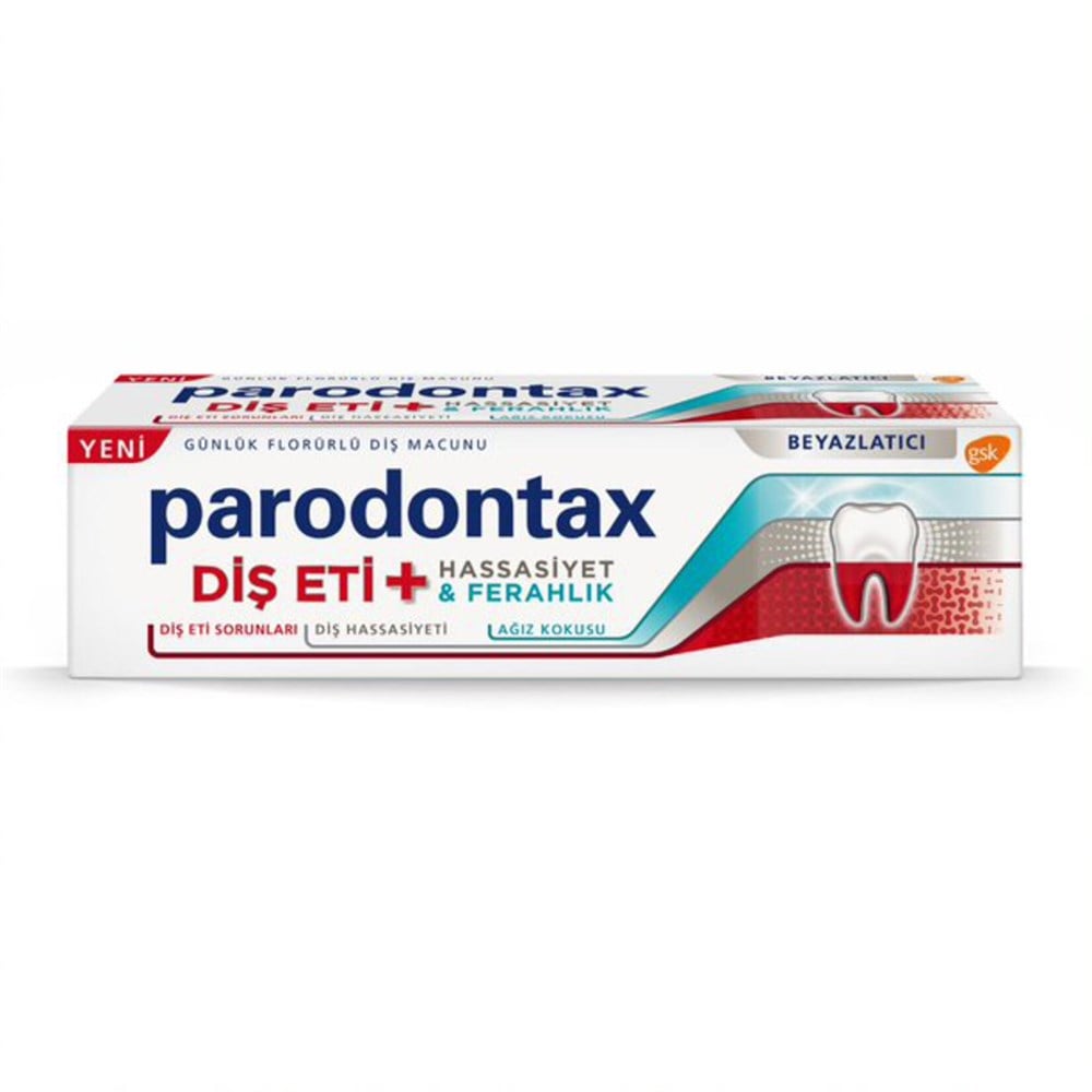 Parodontax Diş Macunu Diş Eti + Hassasiyet + Ferahlık 75 Ml 