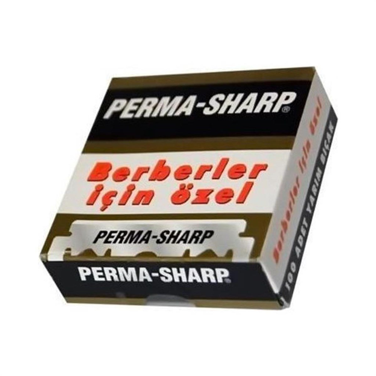 Perma-Sharp Berberler İçin Özel 100 Adet Yarım Jilet