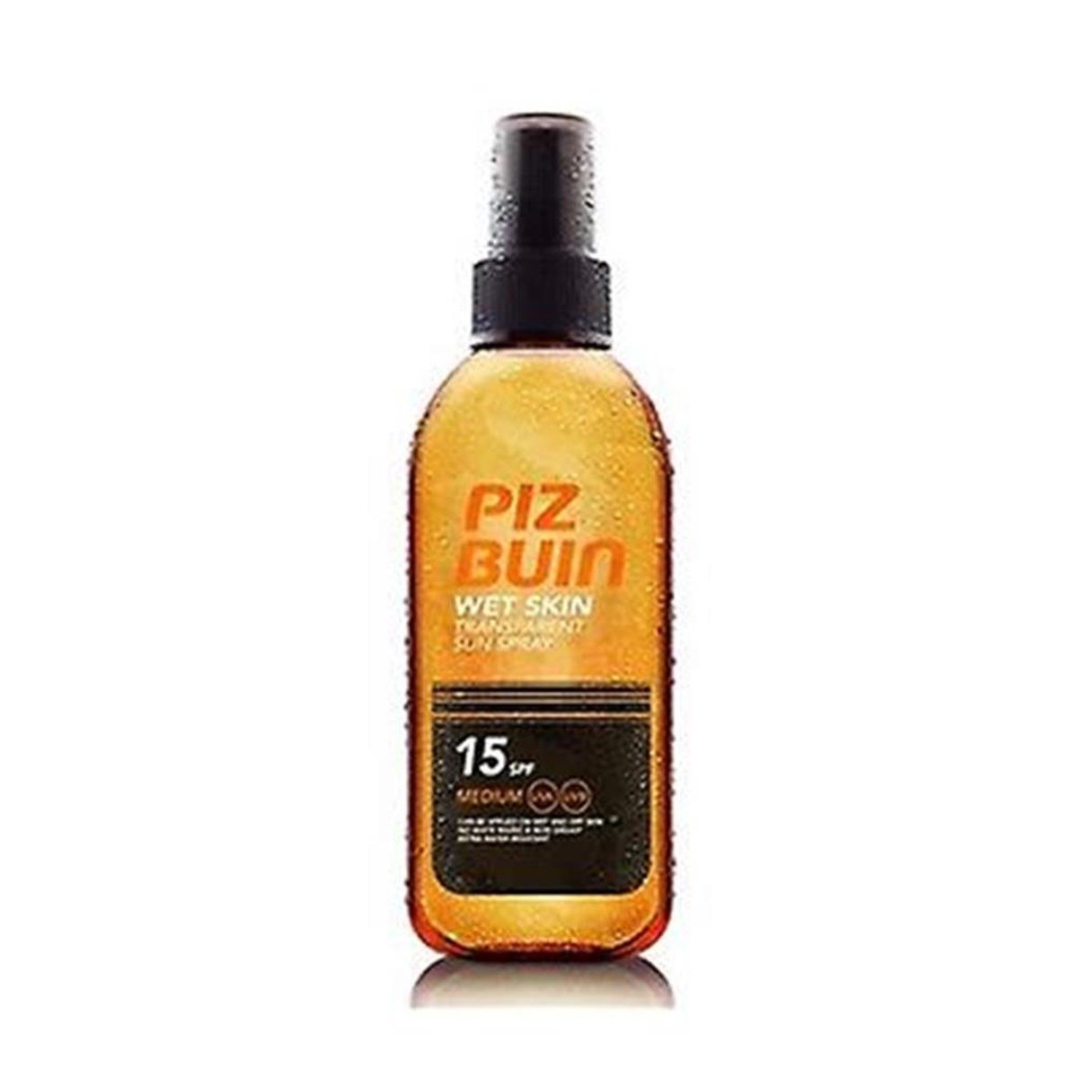 Piz Buin Islak Cilde Uygulanabilen Güneş Spreyi SPF 15 150 Ml