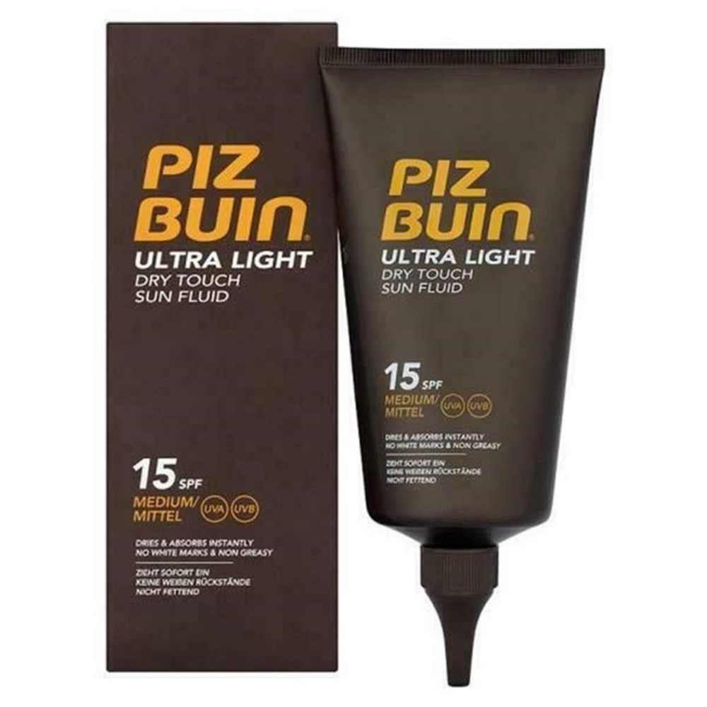 Piz Buin Ultra Hafif Akışkan Güneş Koruyucusu SPF 15 150 Ml