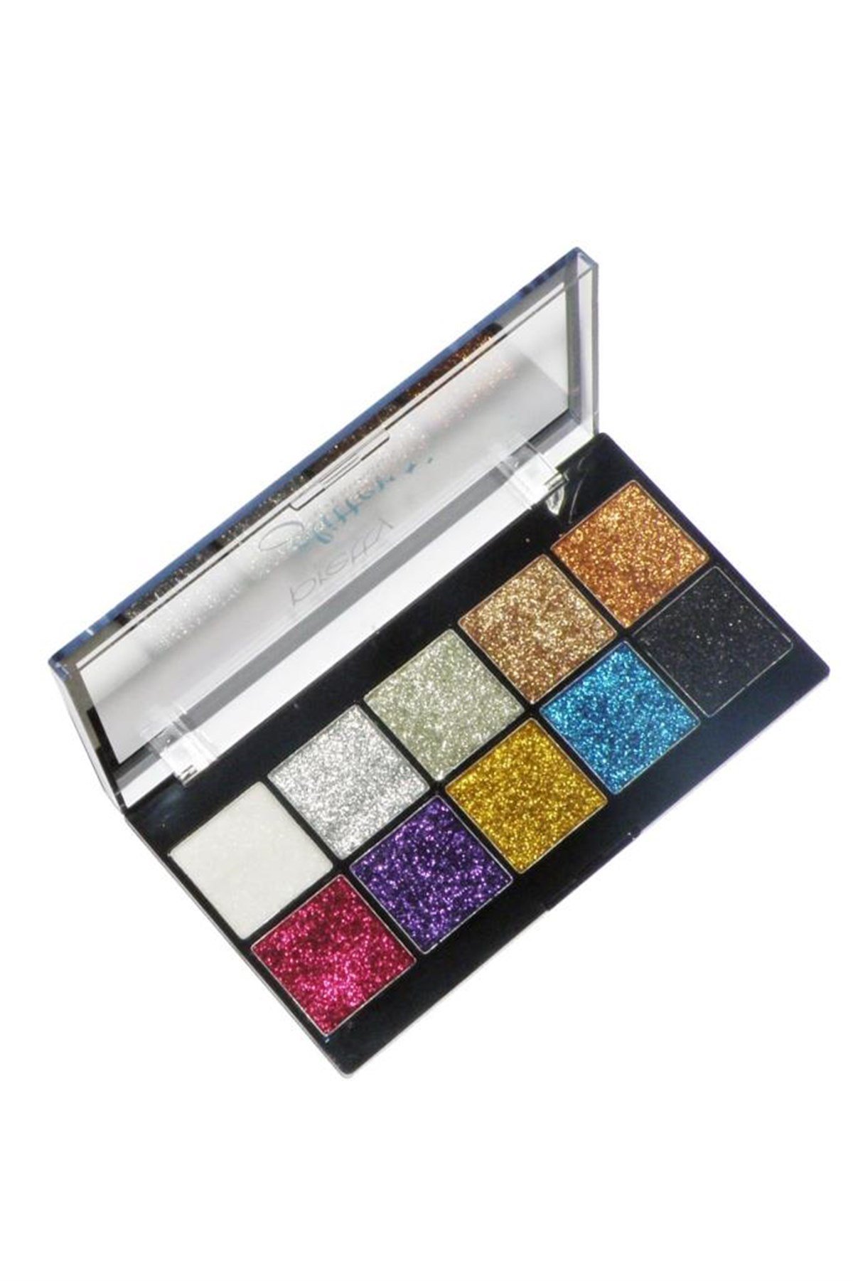 Pretty Beauty10'lu Far Paleti Glitter Eyeshadow Simli Far