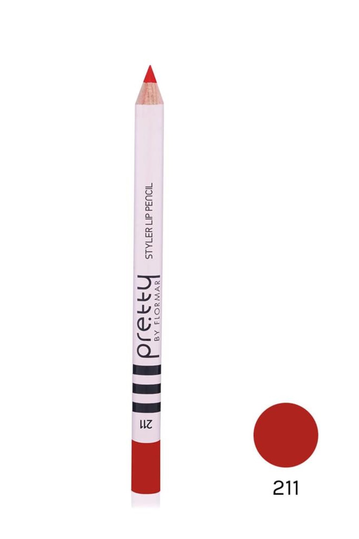 Pretty By Flormar Styler Lipliner Dudak Kalemi  211 Scarlet