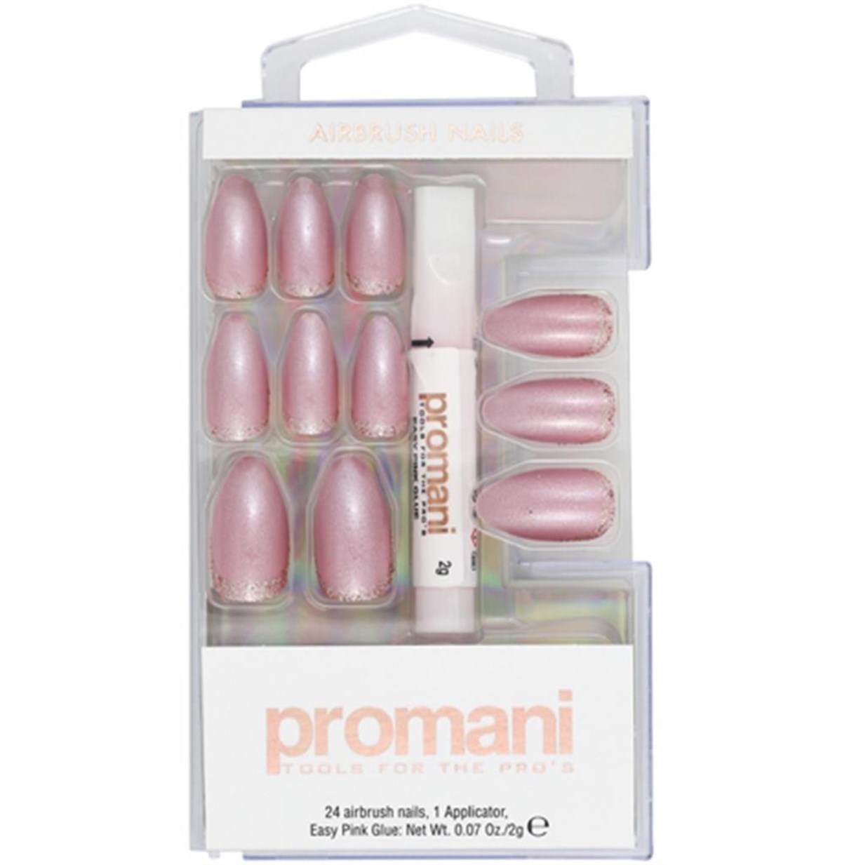 Promani Takma Tırnak Kiti Contour Pearl Pink 5656