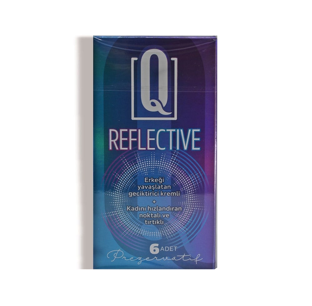 Qliquids Kondom  Reflective 6'lı 