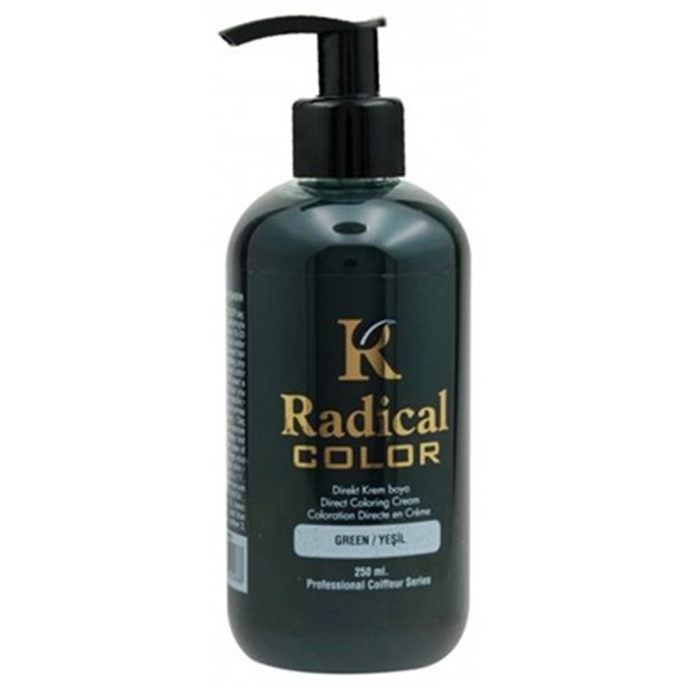 Radical Color Su Bazlı Saç Boyası 250 Ml Yeşil