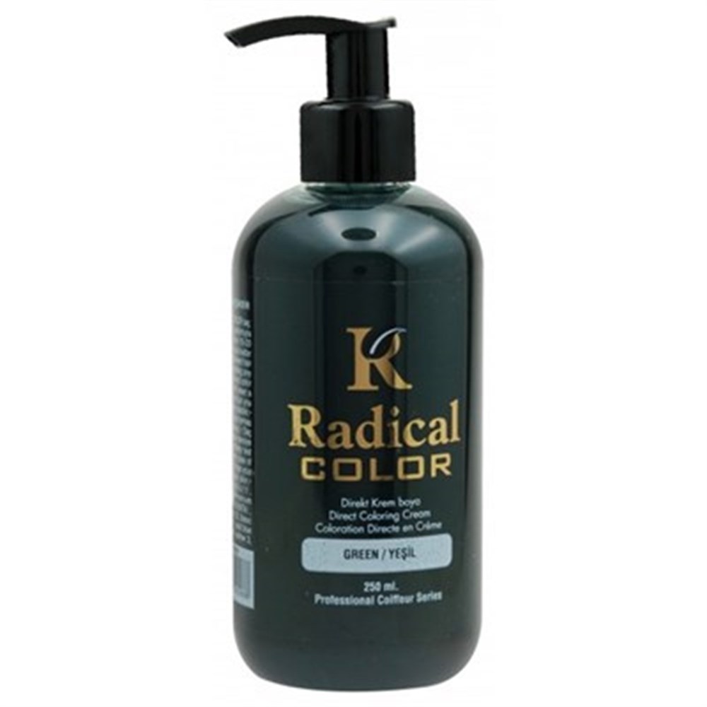 Radical Color Su Bazlı Saç Boyası 250 Ml Yeşil