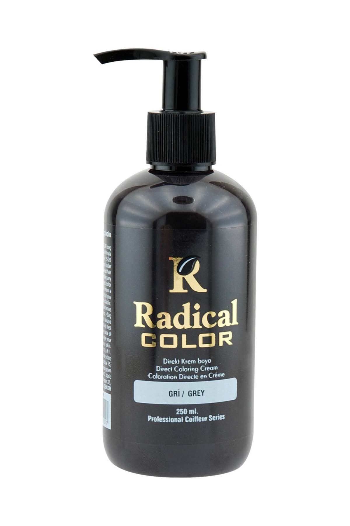 Radical Color Su Bazlı Saç Boyası 250 Ml Gri