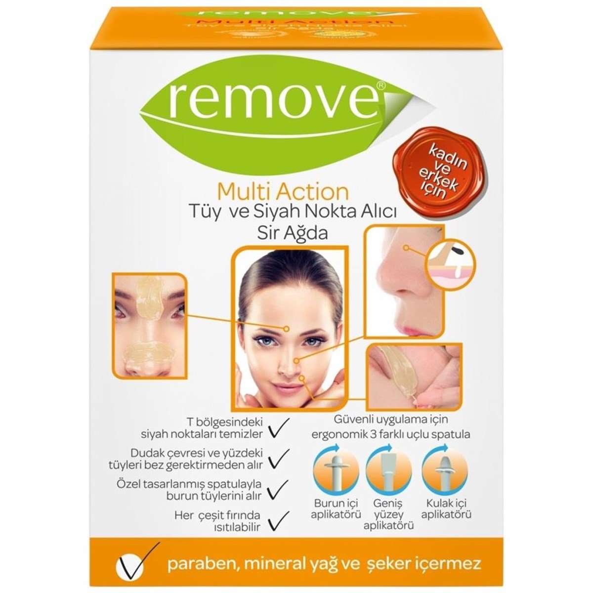 Remove Multi Action Tüy Ve Siyah Nokta Alıcı Sir Ağda