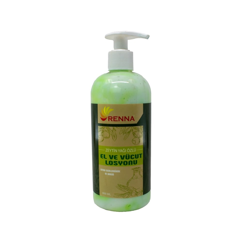 Renna Zeytin Yağı Özlü El Ve Vücut Losyonu 400 Ml
