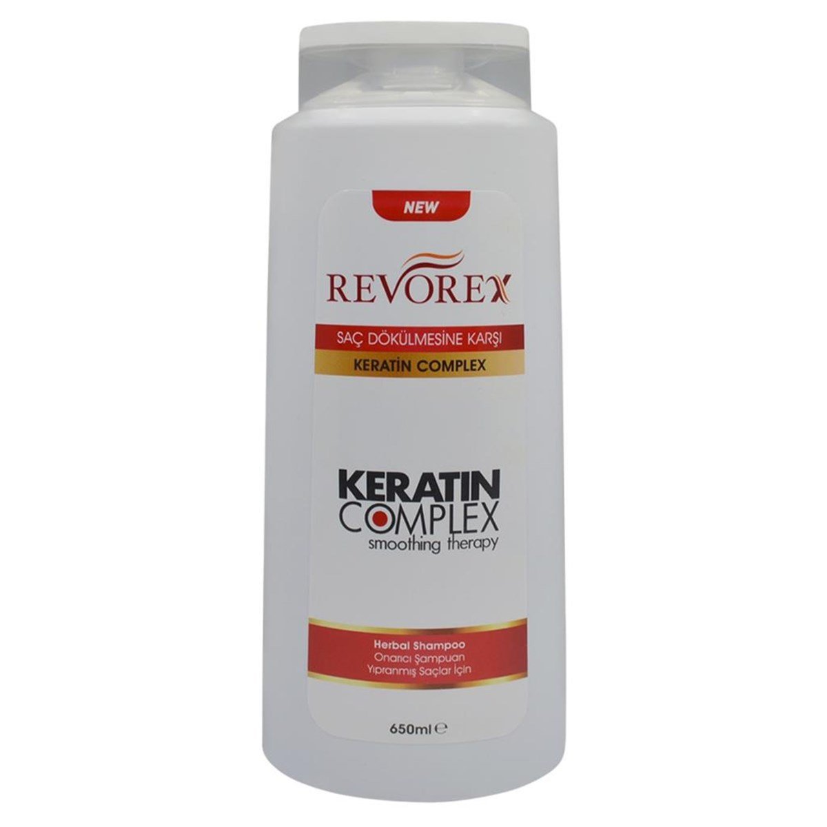 Revorex Keratin Complex Yıpranmış Saçlar İçin Onarıcı Şampuan 650 Ml