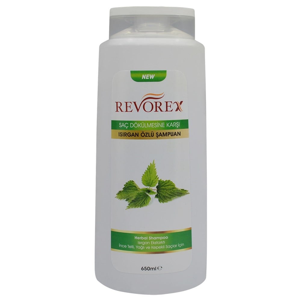 Revorex Yağlı ve Kepekli Saçlar İçin Isırgan Özlü Şampuan 650 Ml