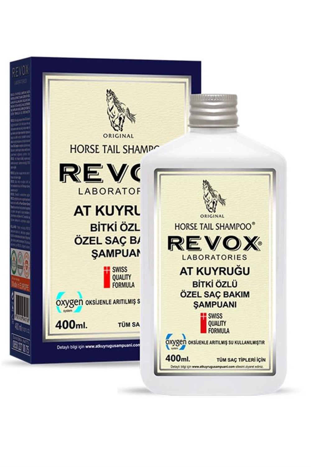 Revox Saç Dökülmesine Karşı At Kuyruğu Şampuanı 400 Ml