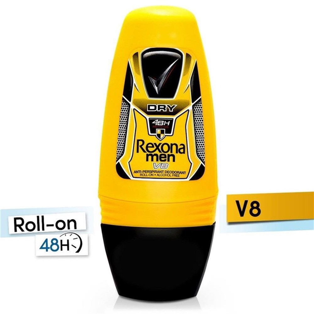 Rexona Erkek V8 Roll-On 50 Ml