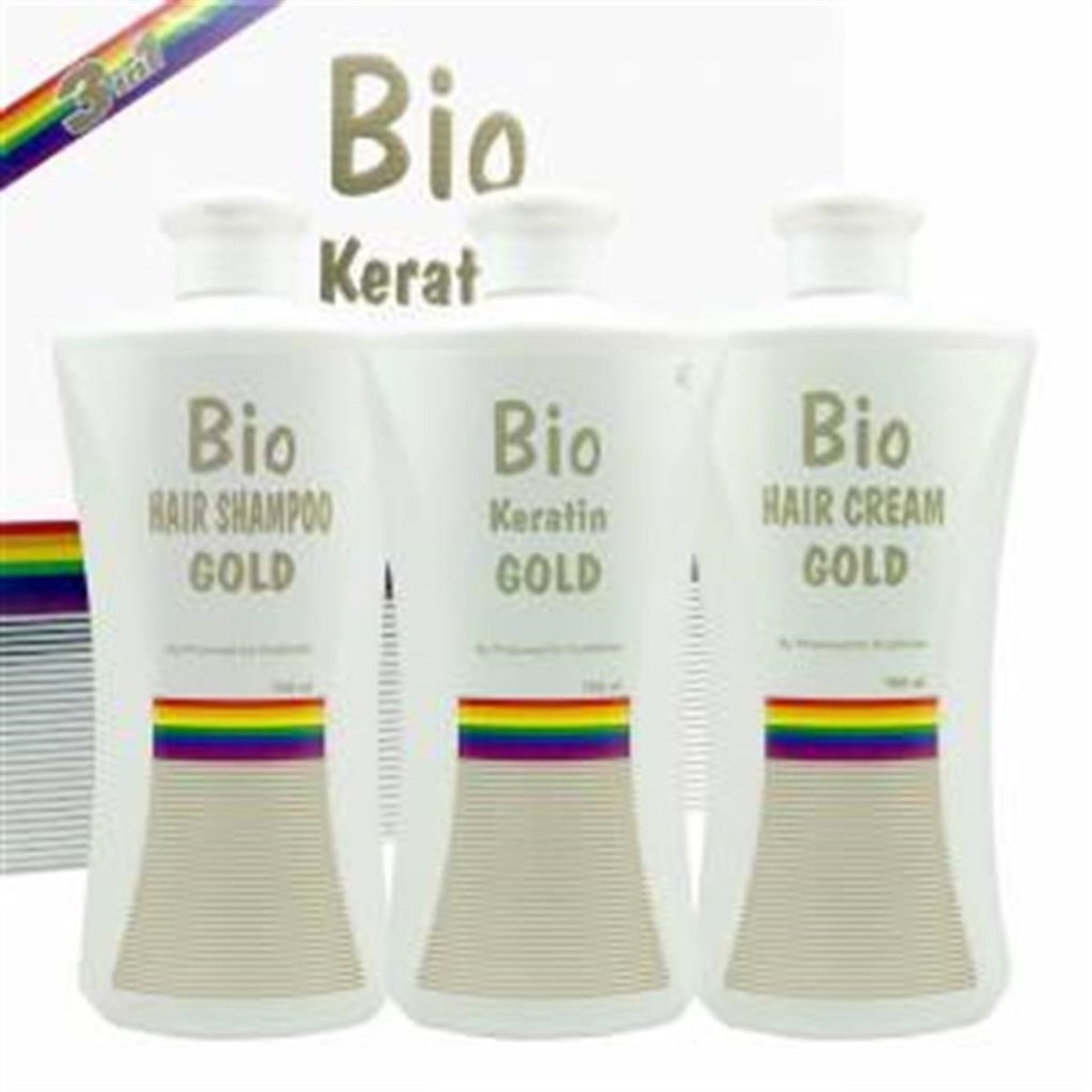 Rio Keratin Gold Plus 3in1 Brezilya Fönü Seti