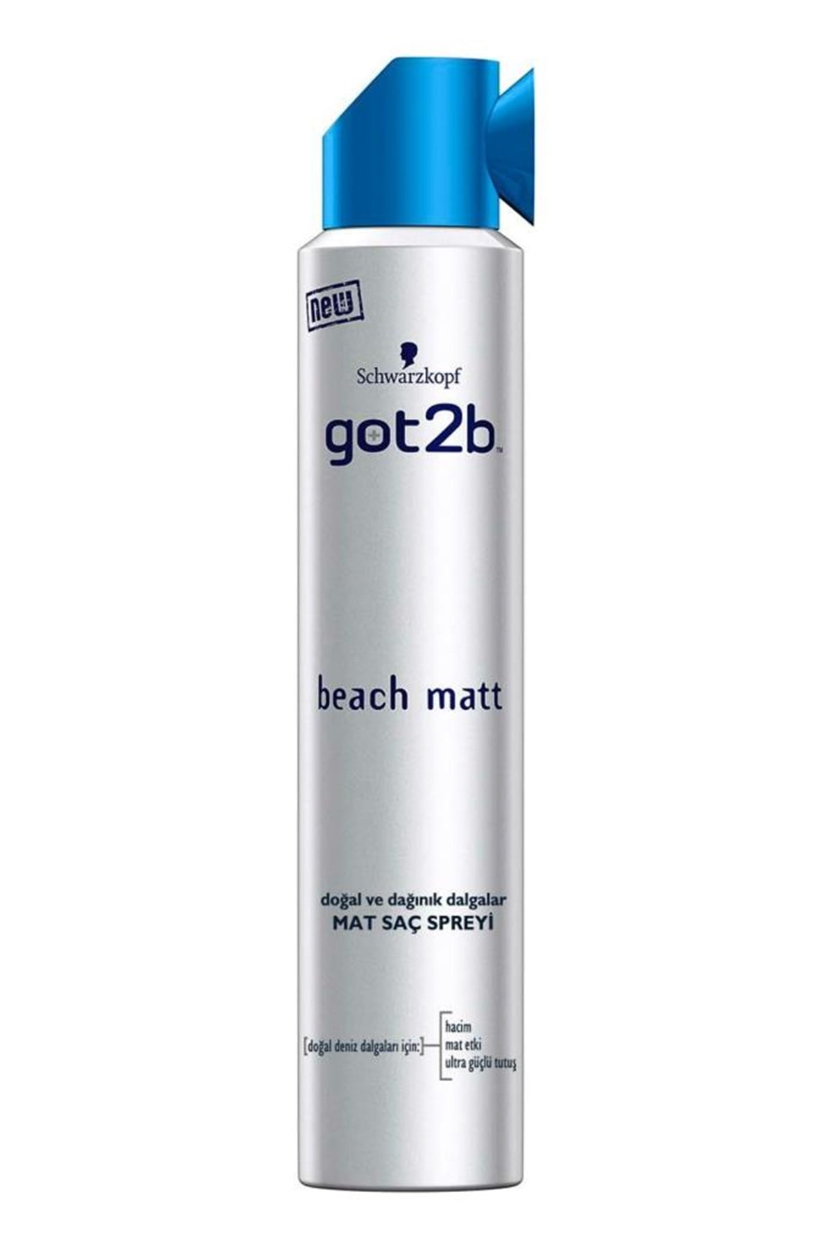 Schwarzkopf Got2B Beach Matt Saç Spreyi 200 ML