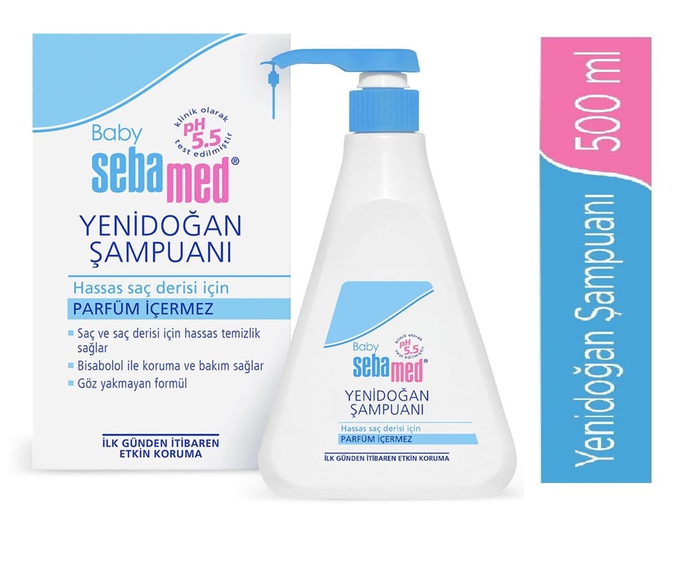 Sebamed Bebek Yenidoğan Şampuanı 500 Ml
