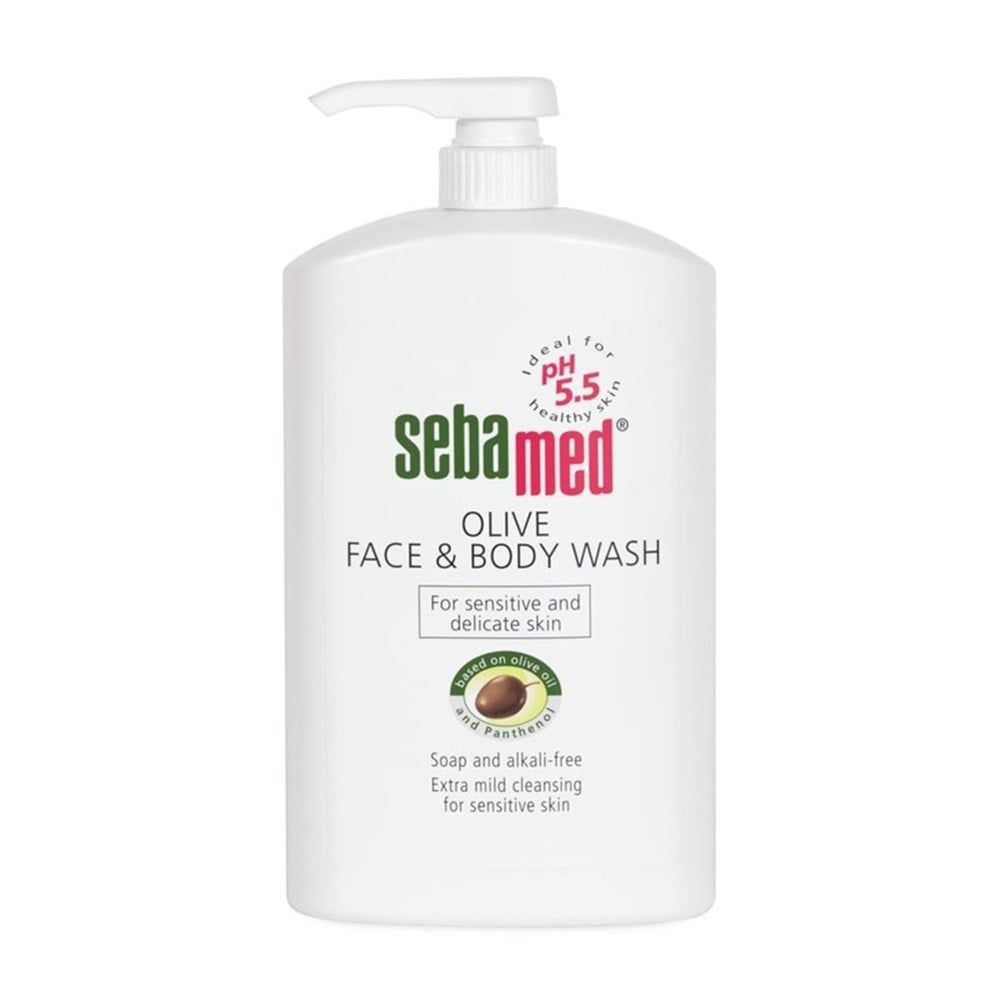 Sebamed Zeytinyağlı Yüz ve Vücut Temizleyici Likit 1000 Ml