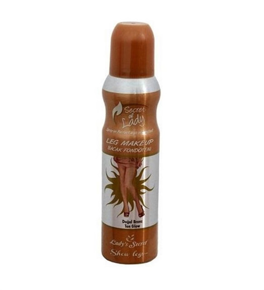 Secret Of Lady Bacak Fondöteni Doğal Bronz 150 Ml