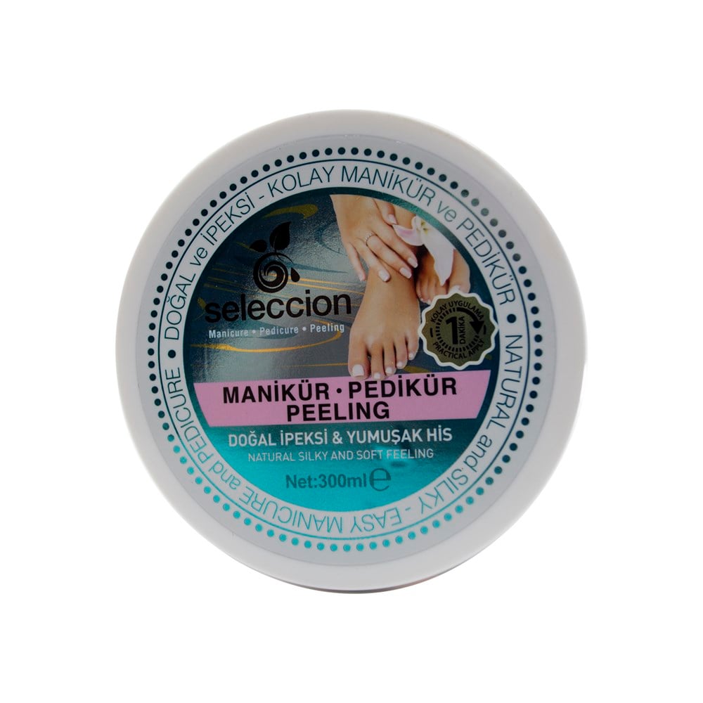 Seleccion Manikür Pedikür Peelıng 300 Ml Doğal İpeksi & Yumuşak His