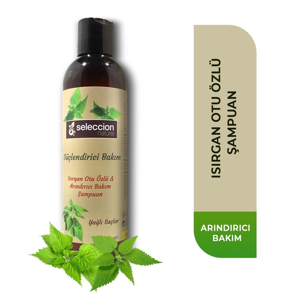 Seleccion Naturel 350Ml Sampuan Isırgan Yaglı Saclar