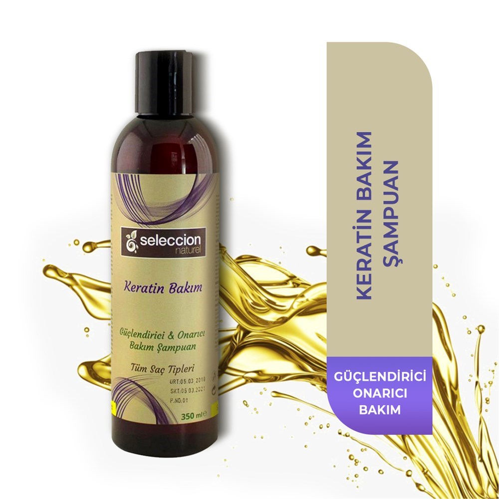 Seleccion Naturel 350Ml Sampuan Keratın Bakım
