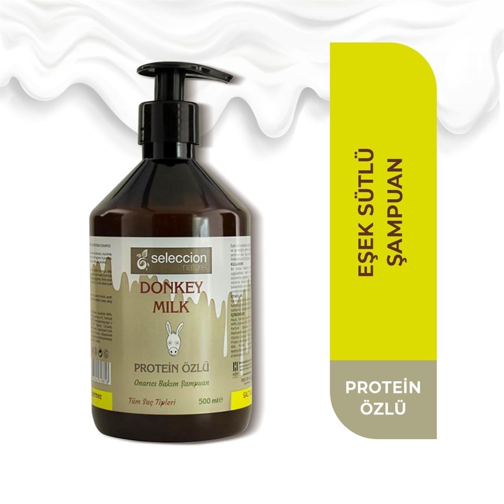 Seleccion Naturel Eşek Sütlü Şampuan 500 Ml 