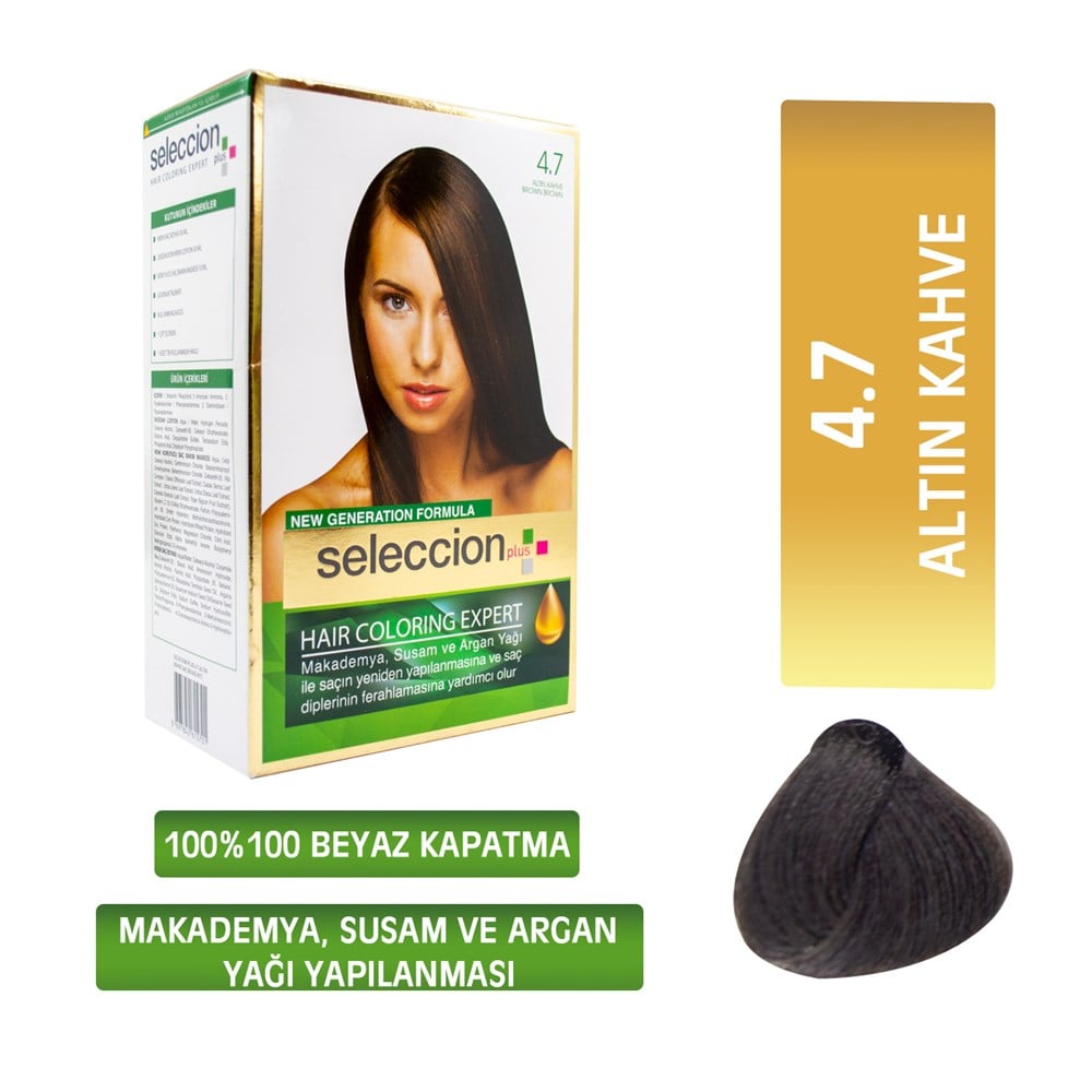 Seleccion Plus Set Boya 4.7 Altın Kahve