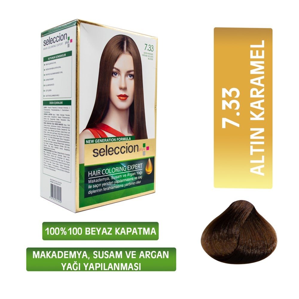 Seleccion Plus Set Boya 7.33 Altın Karamel